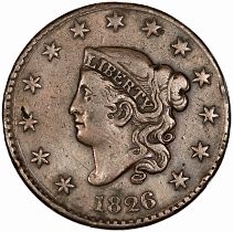 USA - Coronet Cent 1826,