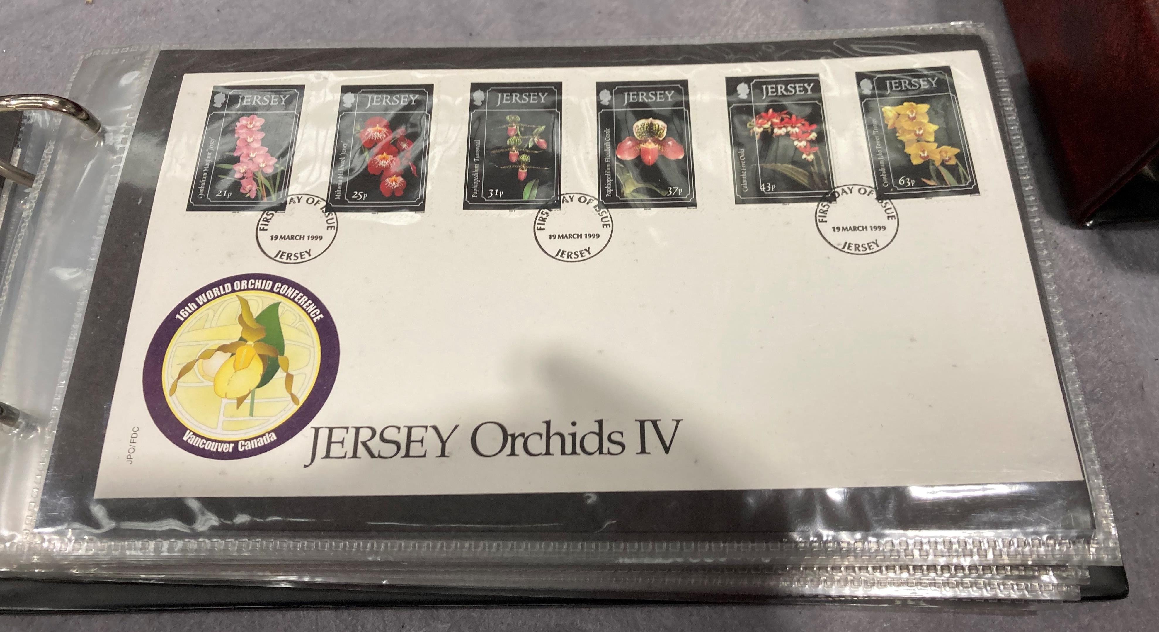 Seven various albums - GB & Jersey First Day Covers, New Zealand First Day Covers, - Image 15 of 18