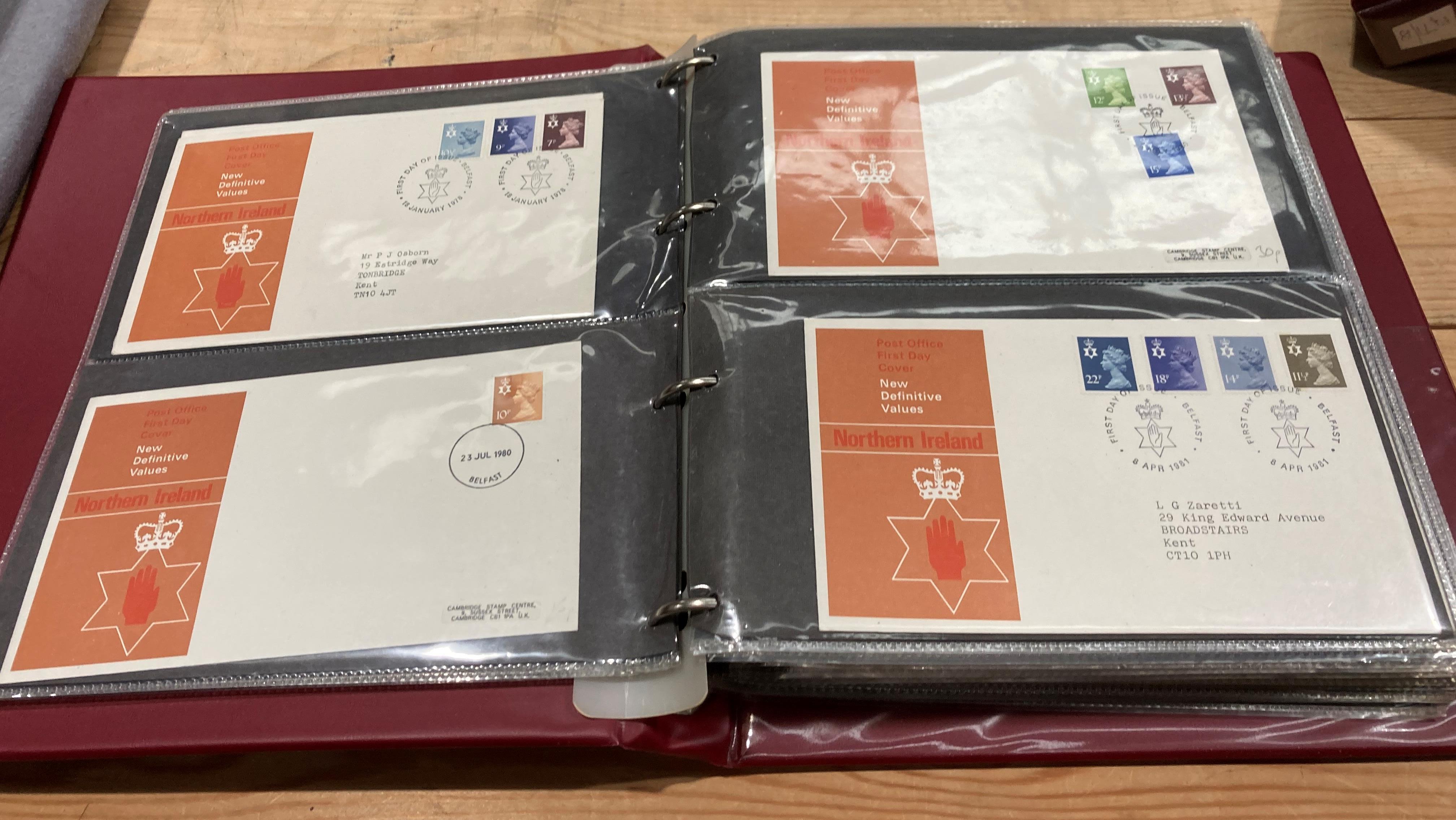 Four albums of Post Office and Royal Mail First Day Covers and one album - the Railway Collection - Image 6 of 17