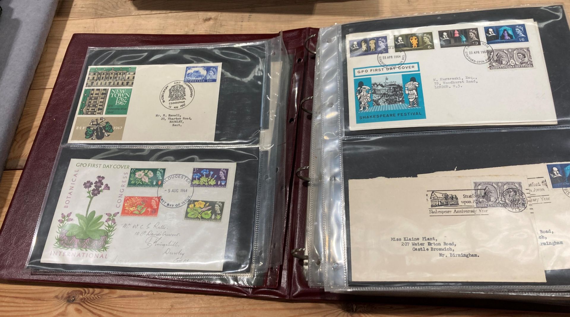 Four albums of Post Office and Royal Mail First Day Covers and one album - the Railway Collection - Image 10 of 17