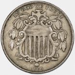 USA - Shield Nickel 1866,