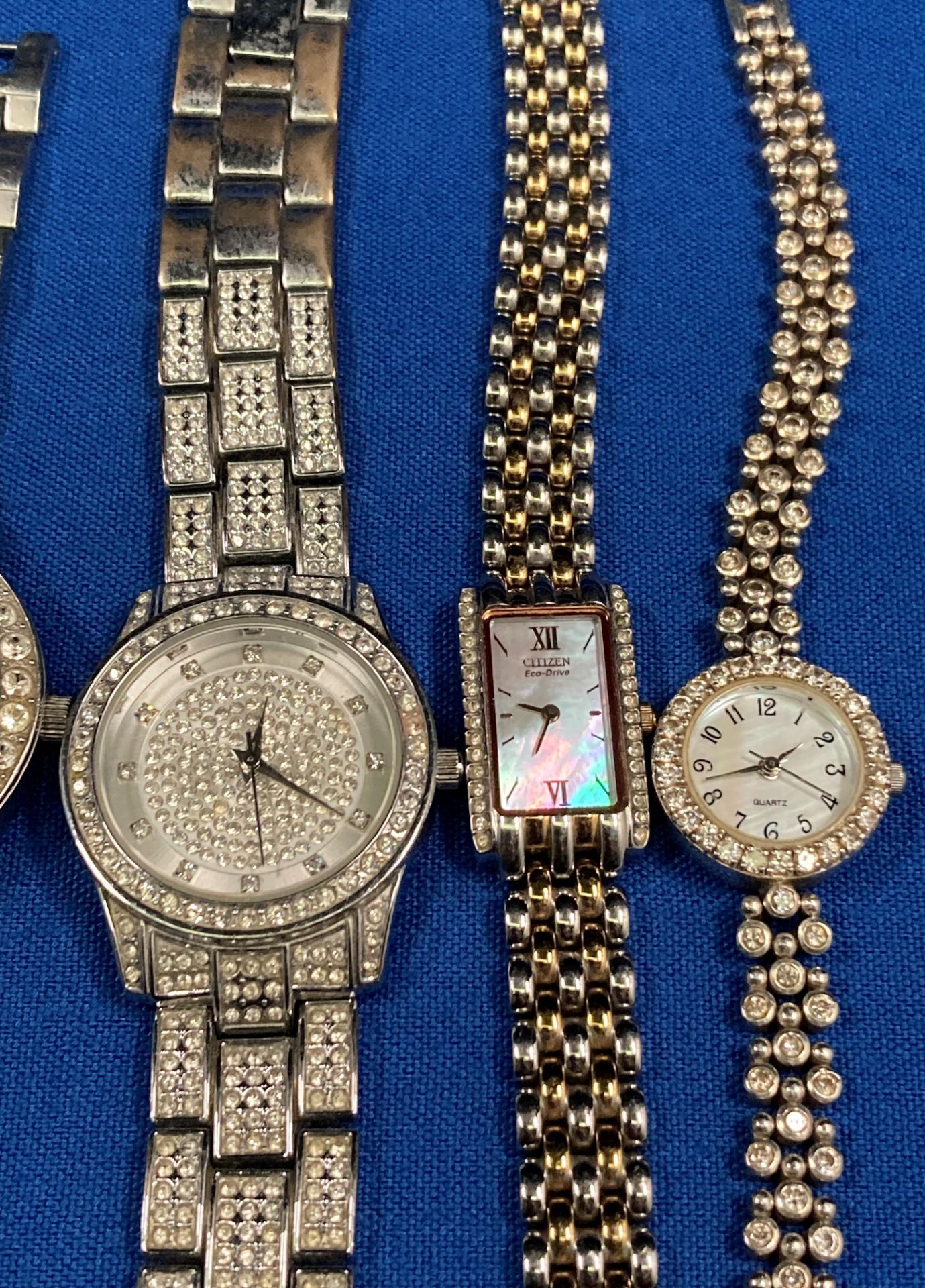 Five watches including a sterling silver (. - Image 4 of 4