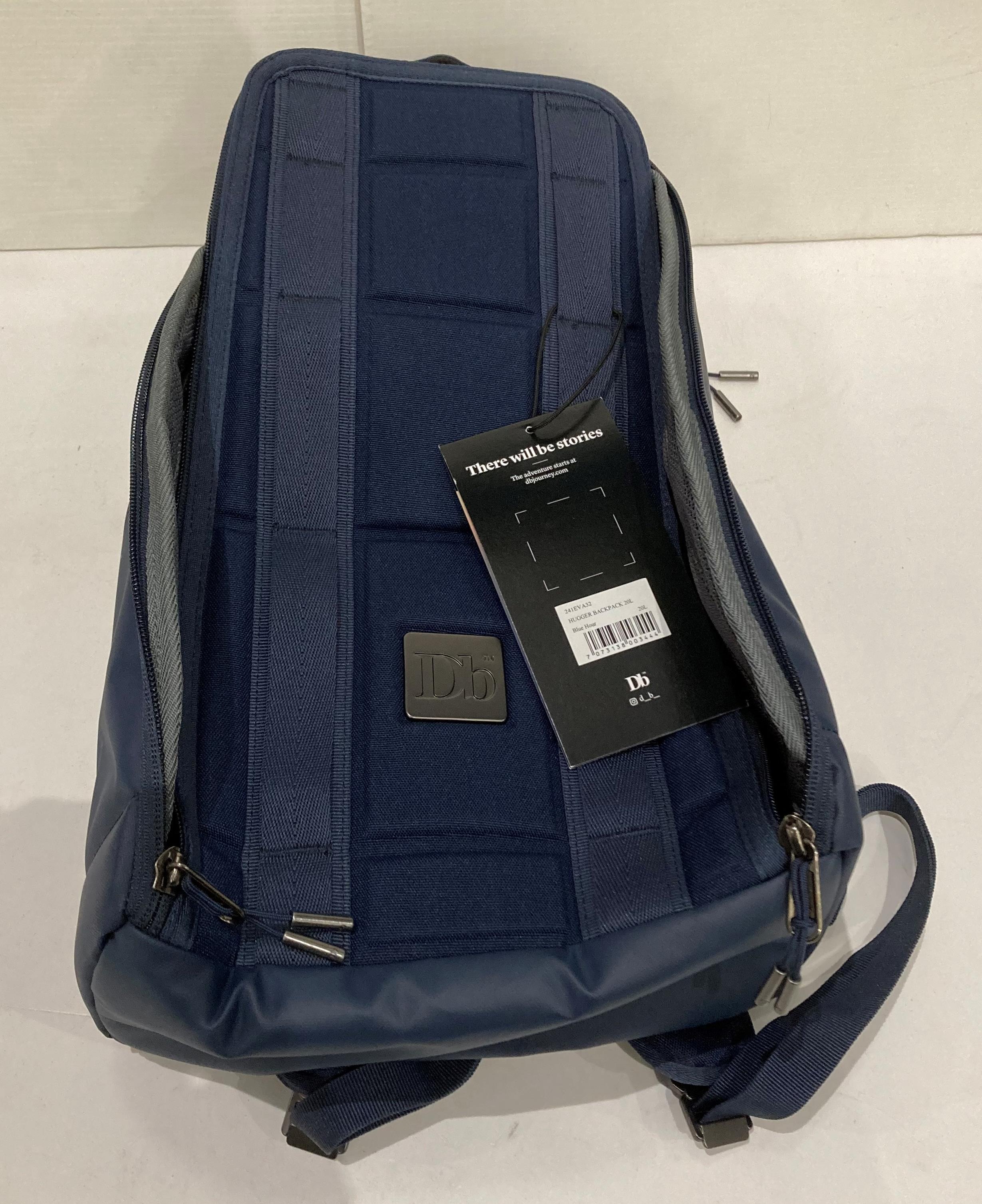 DB Hugger Base backpack Blue Hour 15L (RRP £119 with original tags) (saleroom location: S3 QC02)