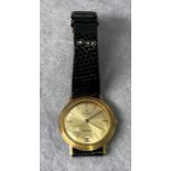 18K gold (750) Hamilton Automatic Intra-Matic watch,
