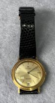 18K gold (750) Hamilton Automatic Intra-Matic watch,