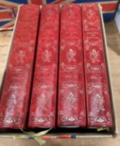 Four volumes Macaulay's History of England published by Heron books (saleroom location: S2 centre