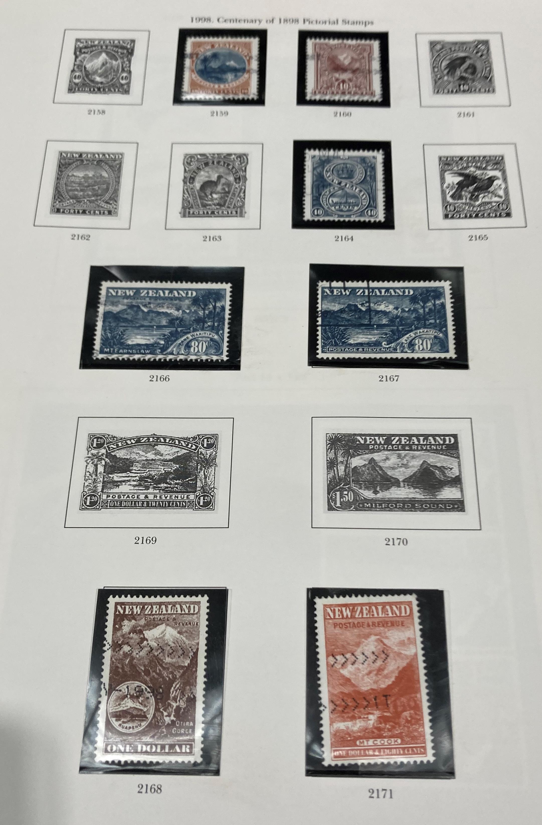 Six Stanley Gibbons and one other album containing stamps of New Zealand (saleroom location: S2 - Image 12 of 16