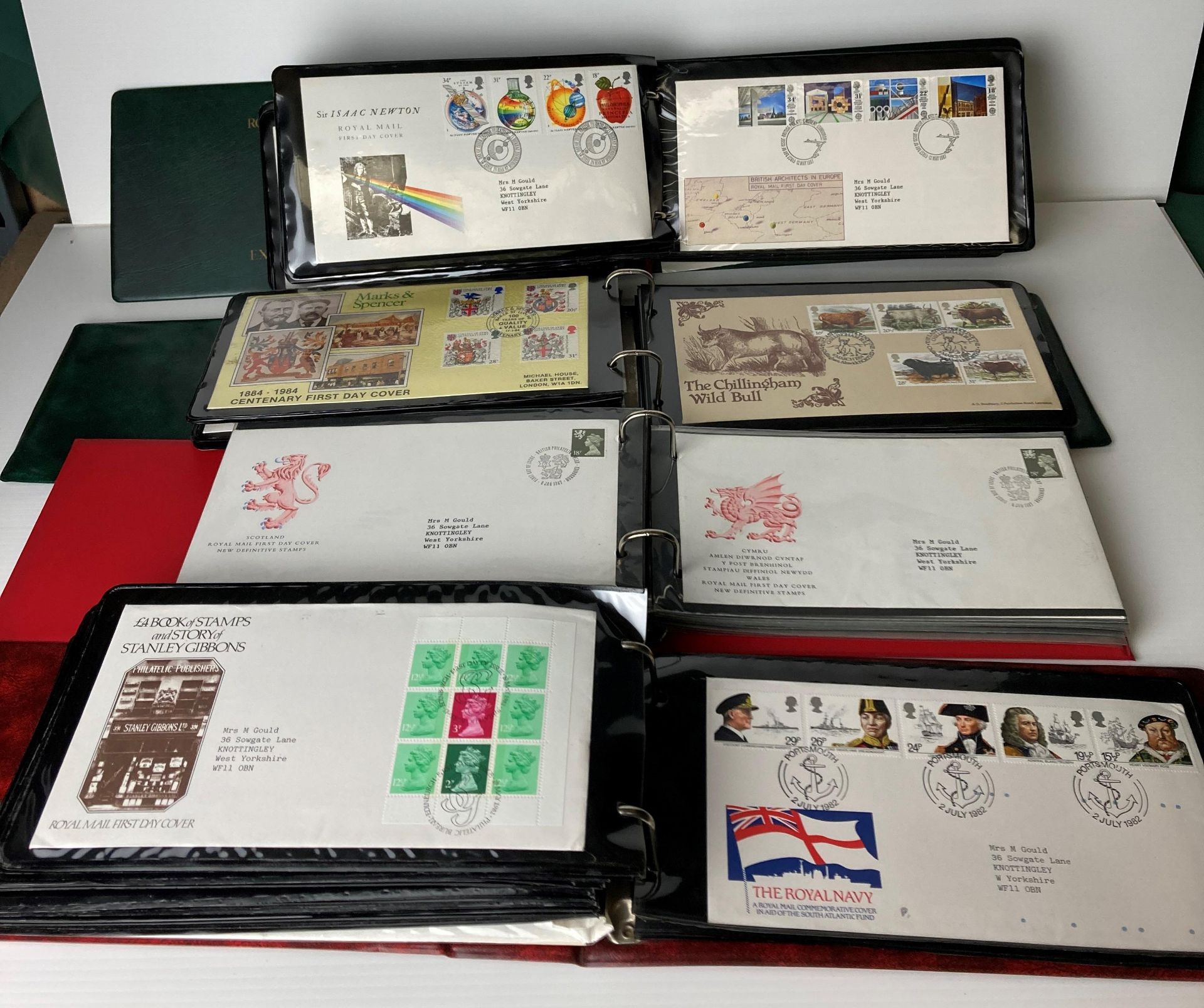 Four First Day Cover stamp albums and approximately 170 First Day Covers including Regional, - Image 4 of 4