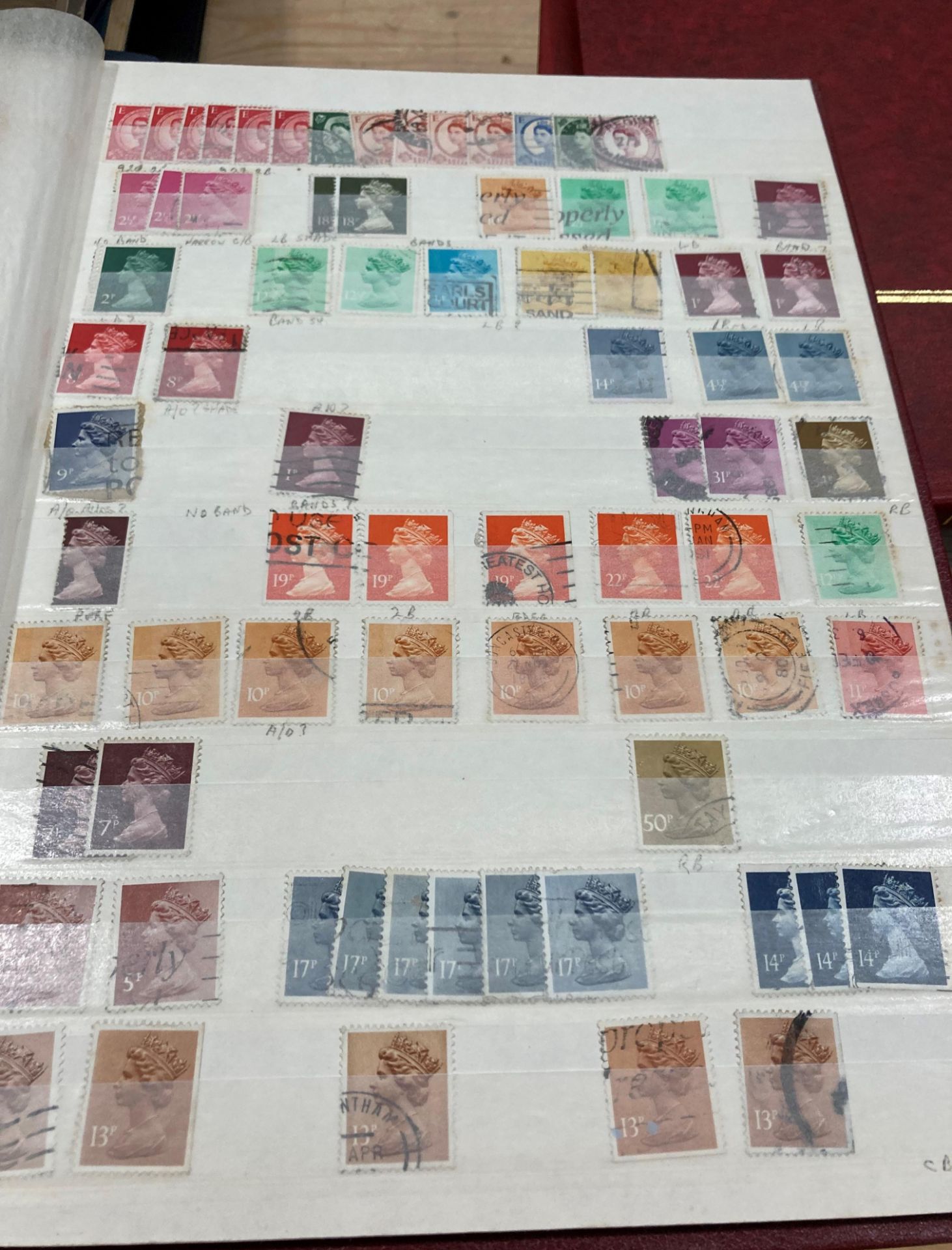 Fifteen various stamp albums mainly GB related but including other World and European countries - Image 18 of 28