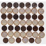 UK - Victoria Copper Farthing Collection,