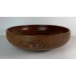 A Beaverman fruit bowl by Colin Almack,