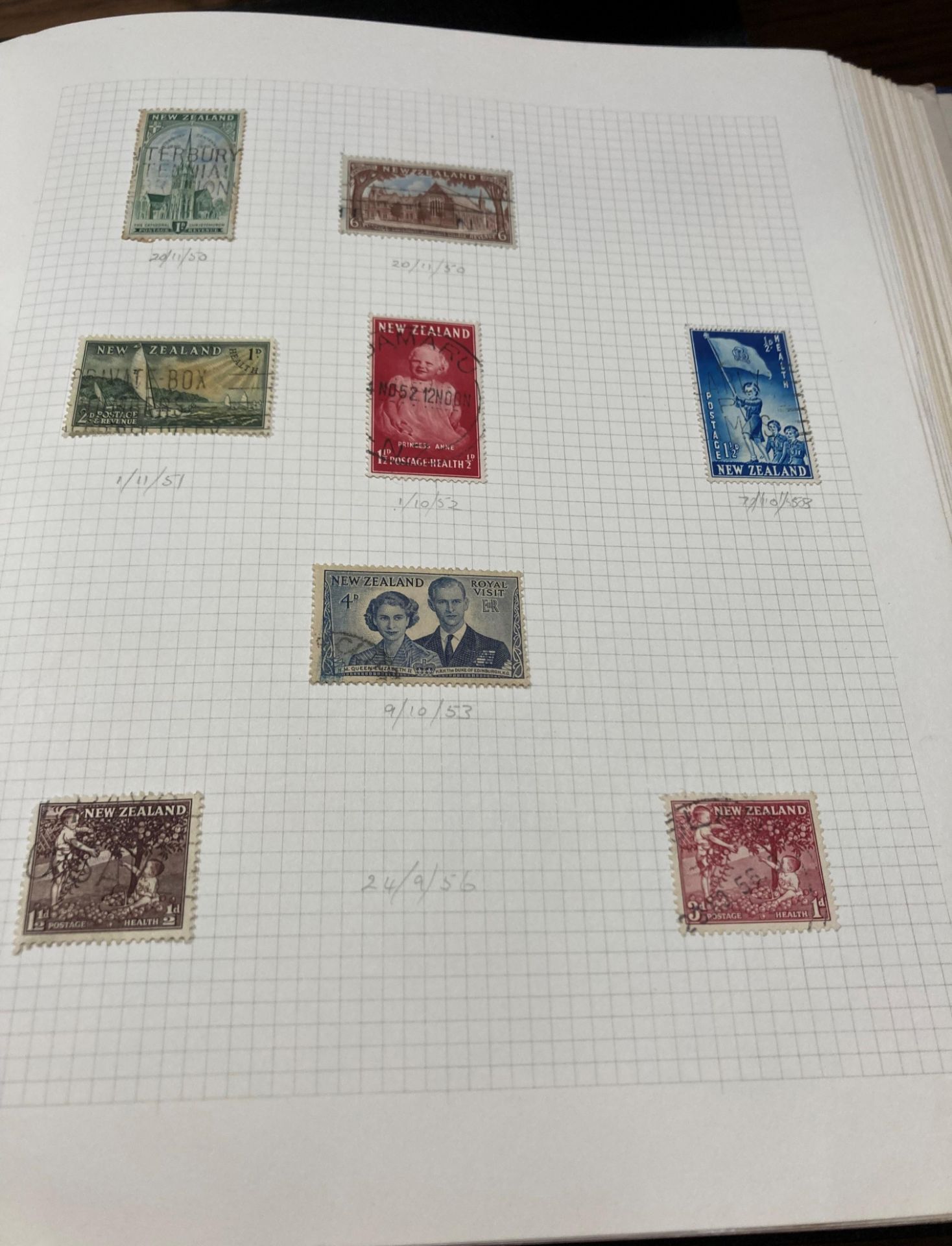 Contents to nine albums - European and World stamps, British Empire stamps, - Image 7 of 12
