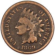 USA - Indian Head Cent, 1869,