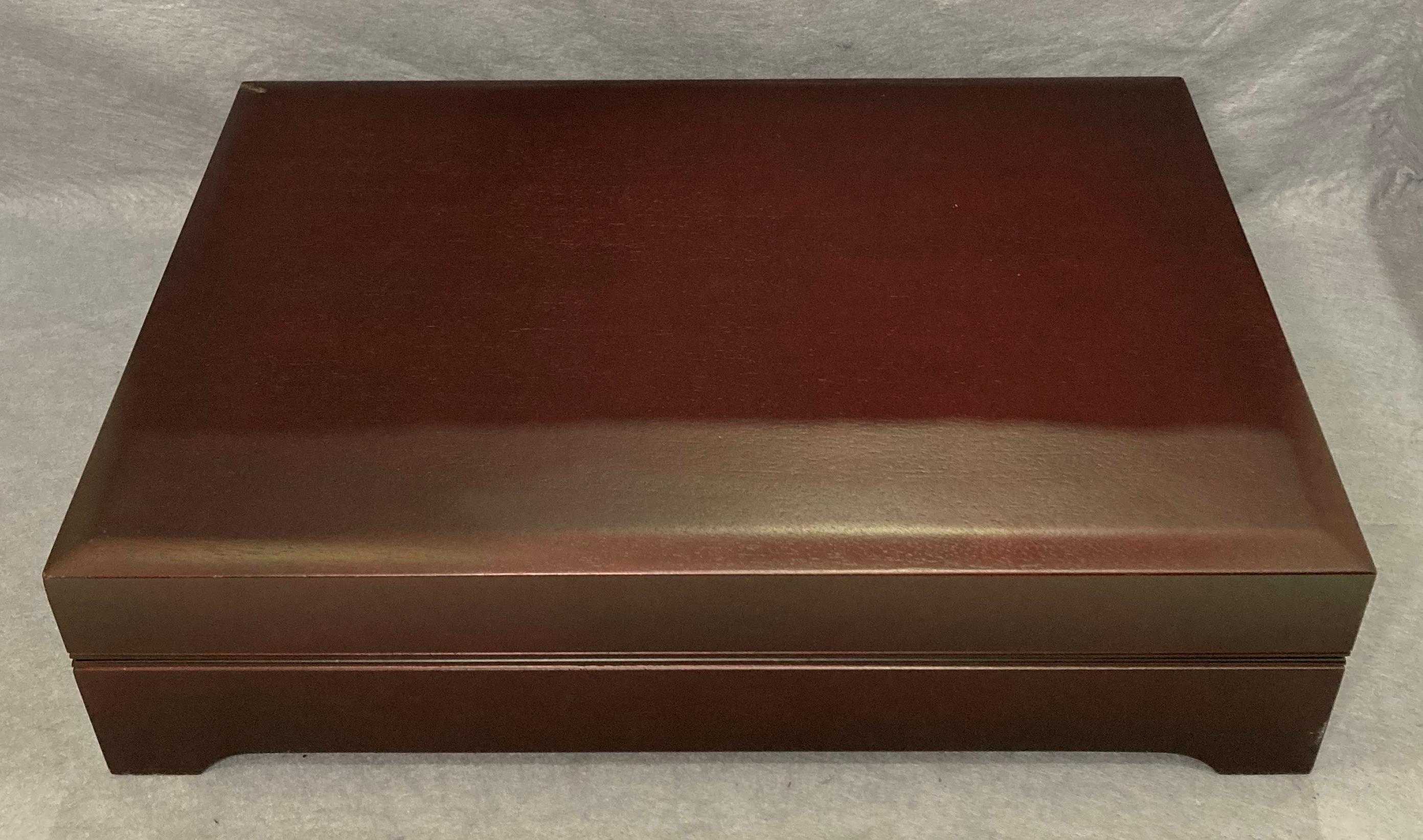 67-piece canteen of cutlery in mahogany finish case by Arthur Price if England in EPNS, - Image 4 of 4