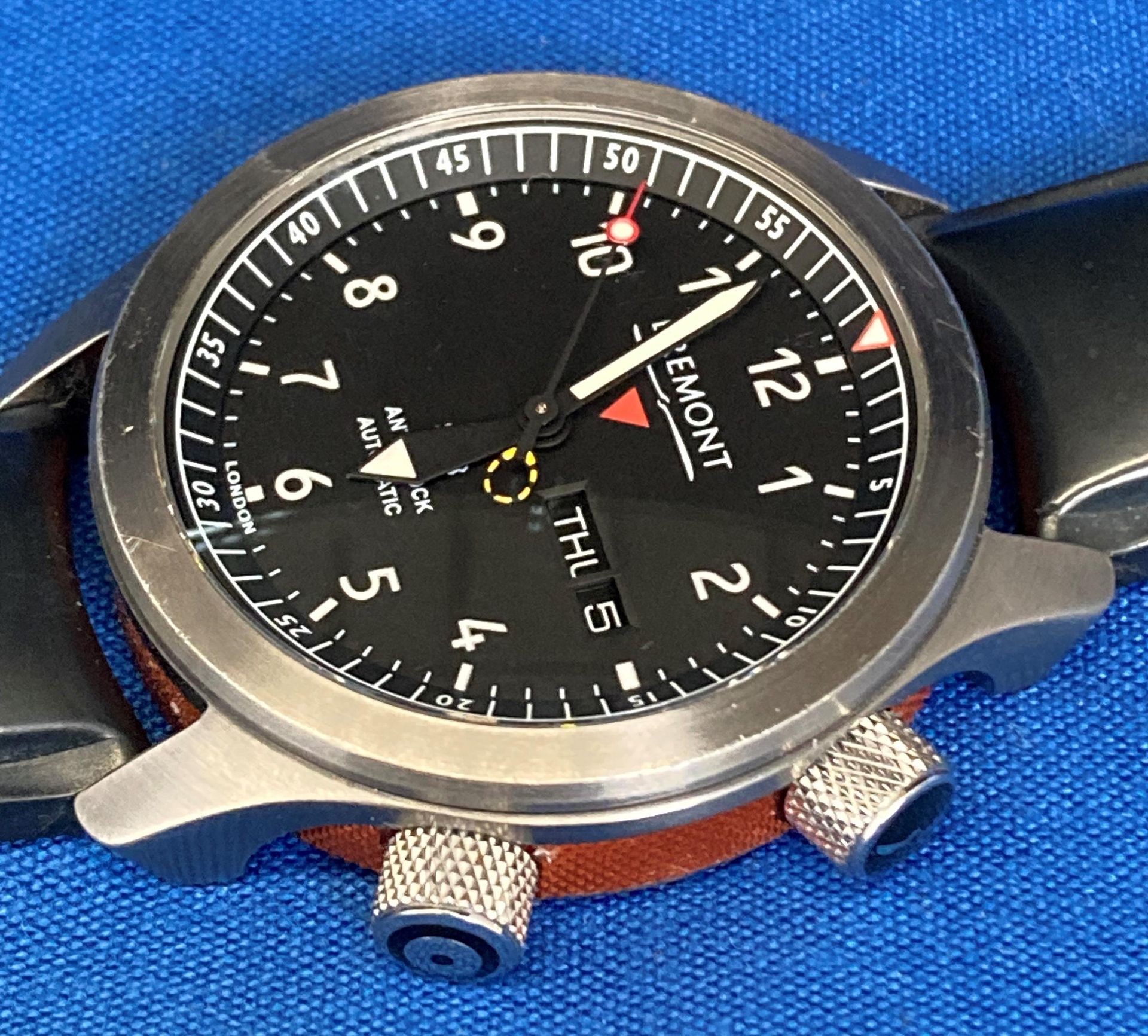 A Bremont chronometer model: MB11-BK/OR, - Image 7 of 9