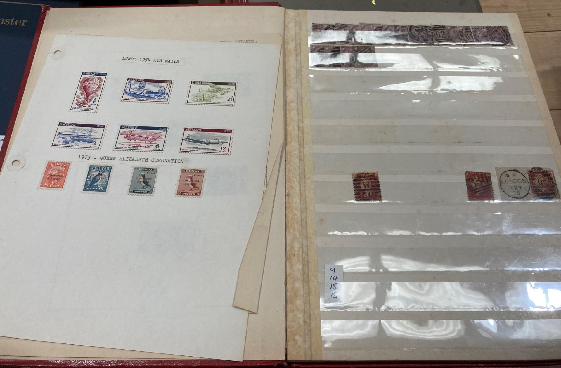 Fifteen various stamp albums mainly GB related but including other World and European countries - Image 21 of 28