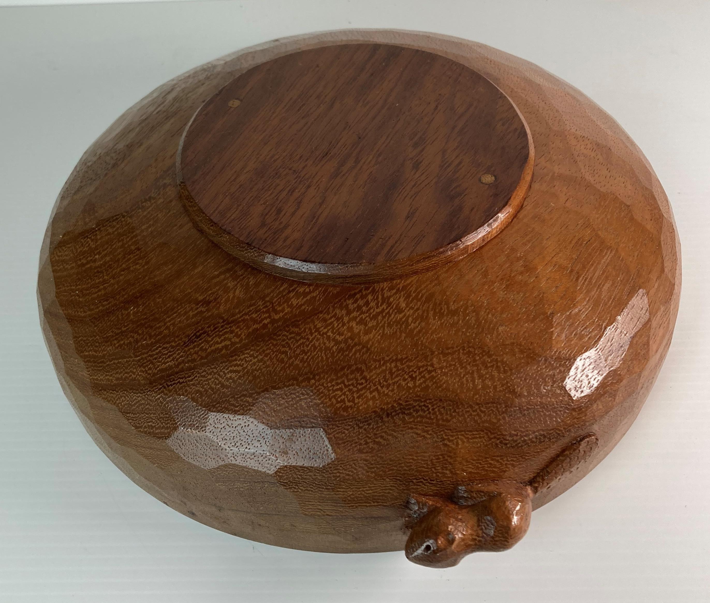A Beaverman fruit bowl by Colin Almack, - Image 3 of 8