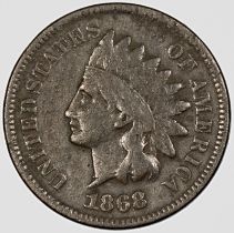 USA - Indian Head Cent, 1868,