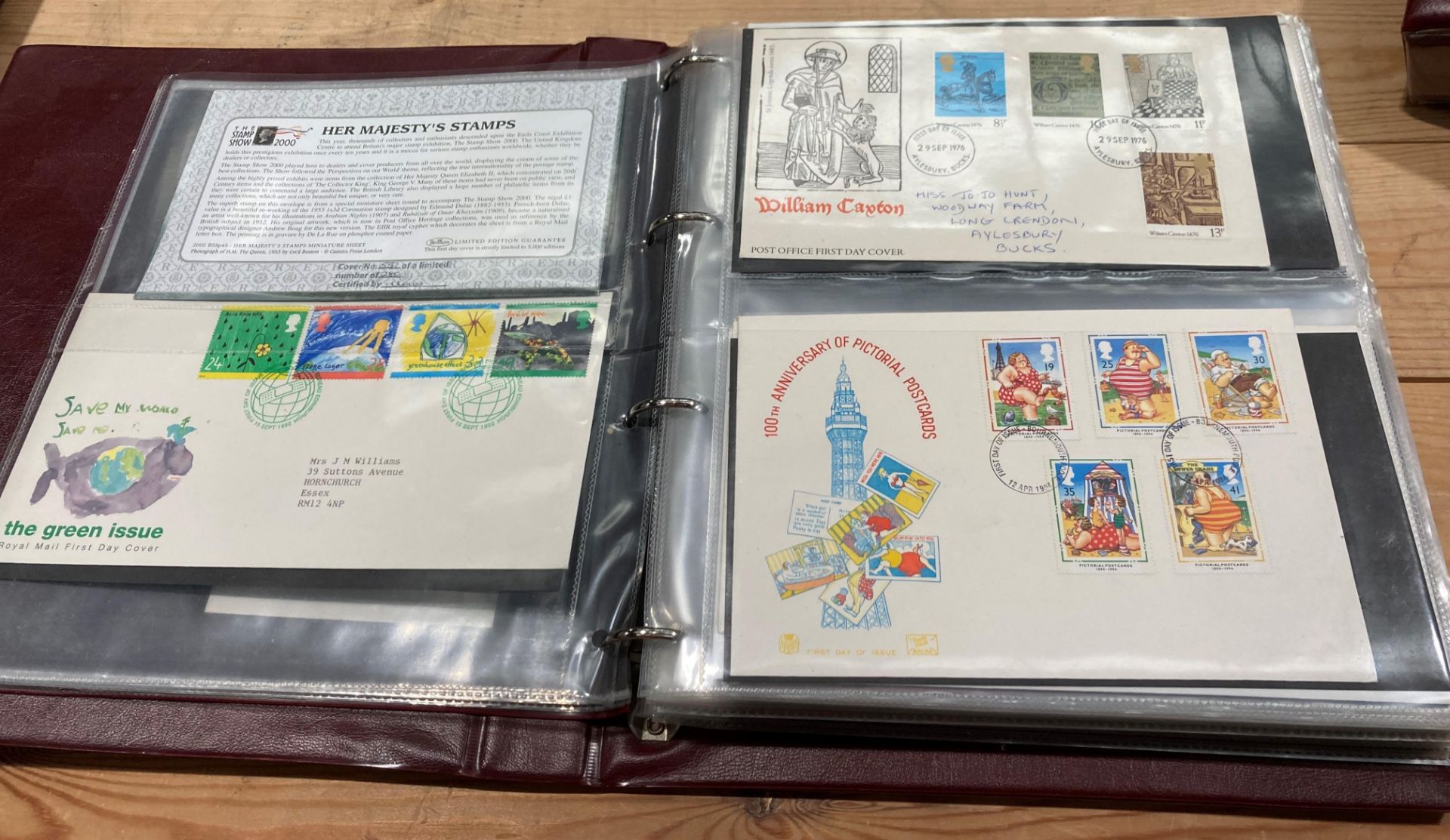 Four albums of Post Office and Royal Mail First Day Covers and one album - the Railway Collection - Image 8 of 17