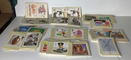 Approximately 250 assorted First Day of Issue Picture Card Series stamps,