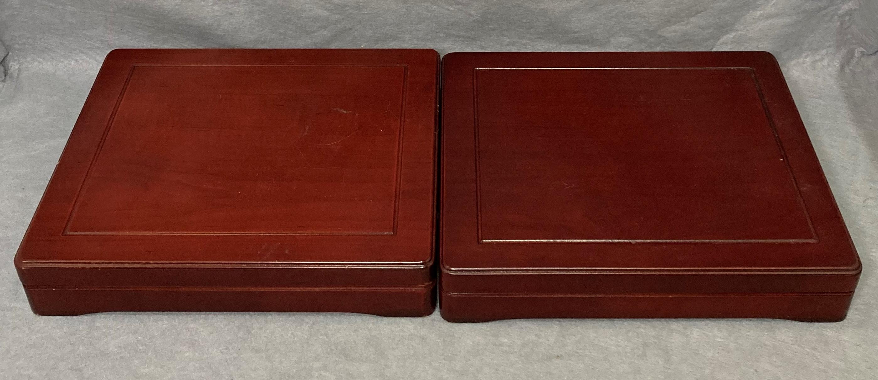 Contents to two fitted coin cases - twenty-six assorted commemorative coins some in silver and gold - Image 4 of 4