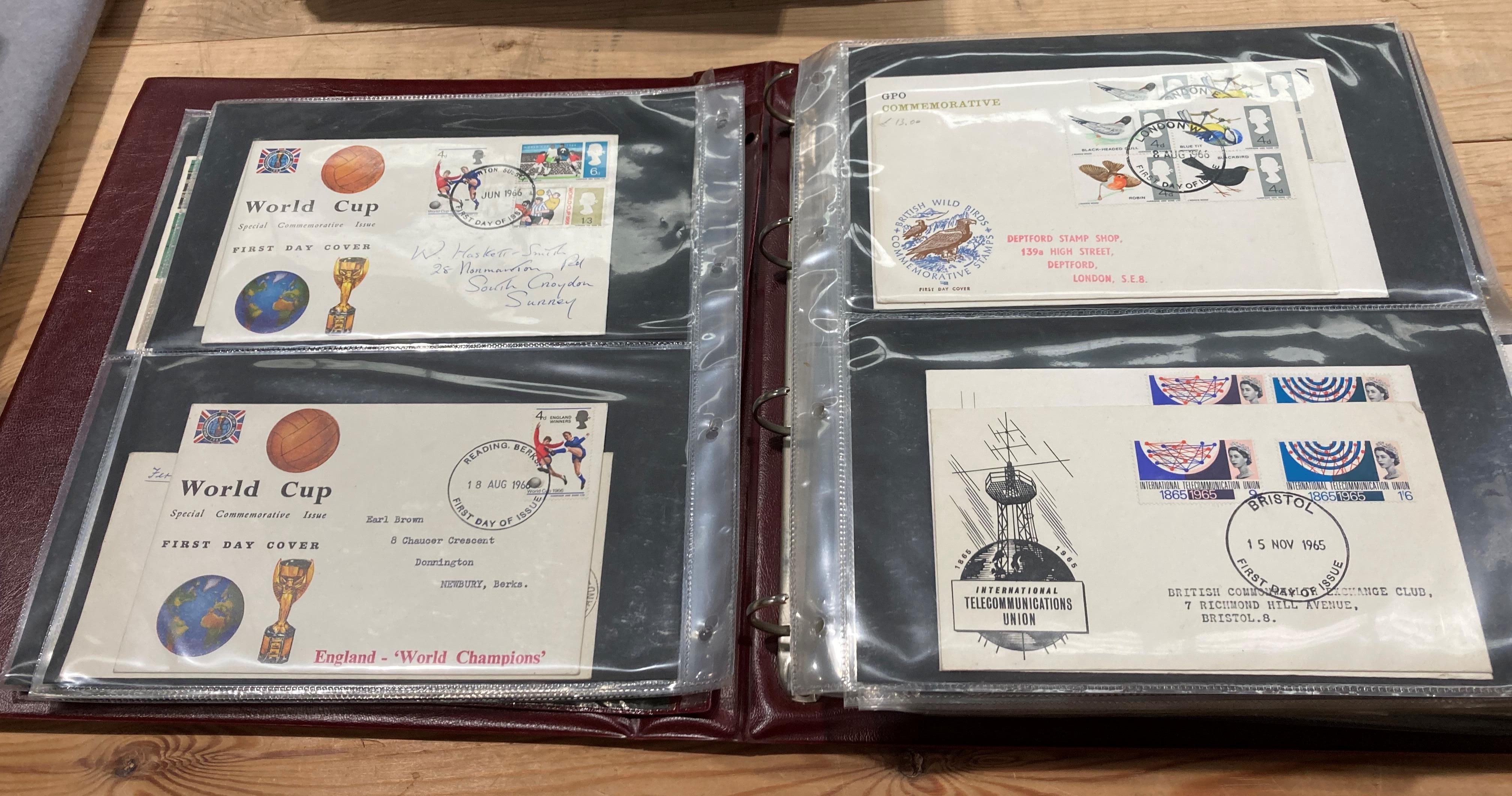 Four albums of Post Office and Royal Mail First Day Covers and one album - the Railway Collection - Image 11 of 17