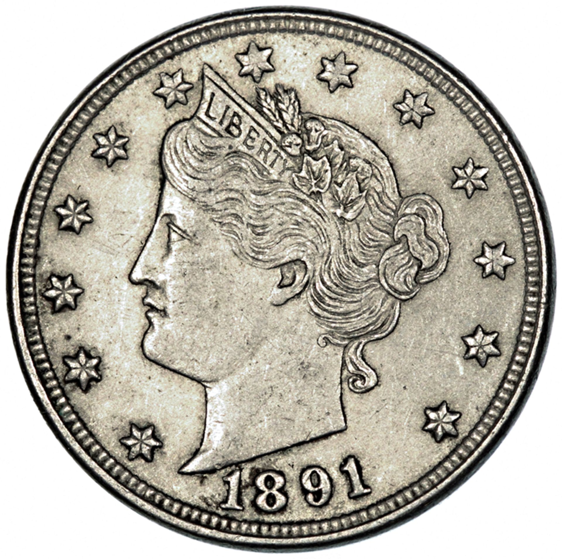 USA - Liberty Nickel 1891,