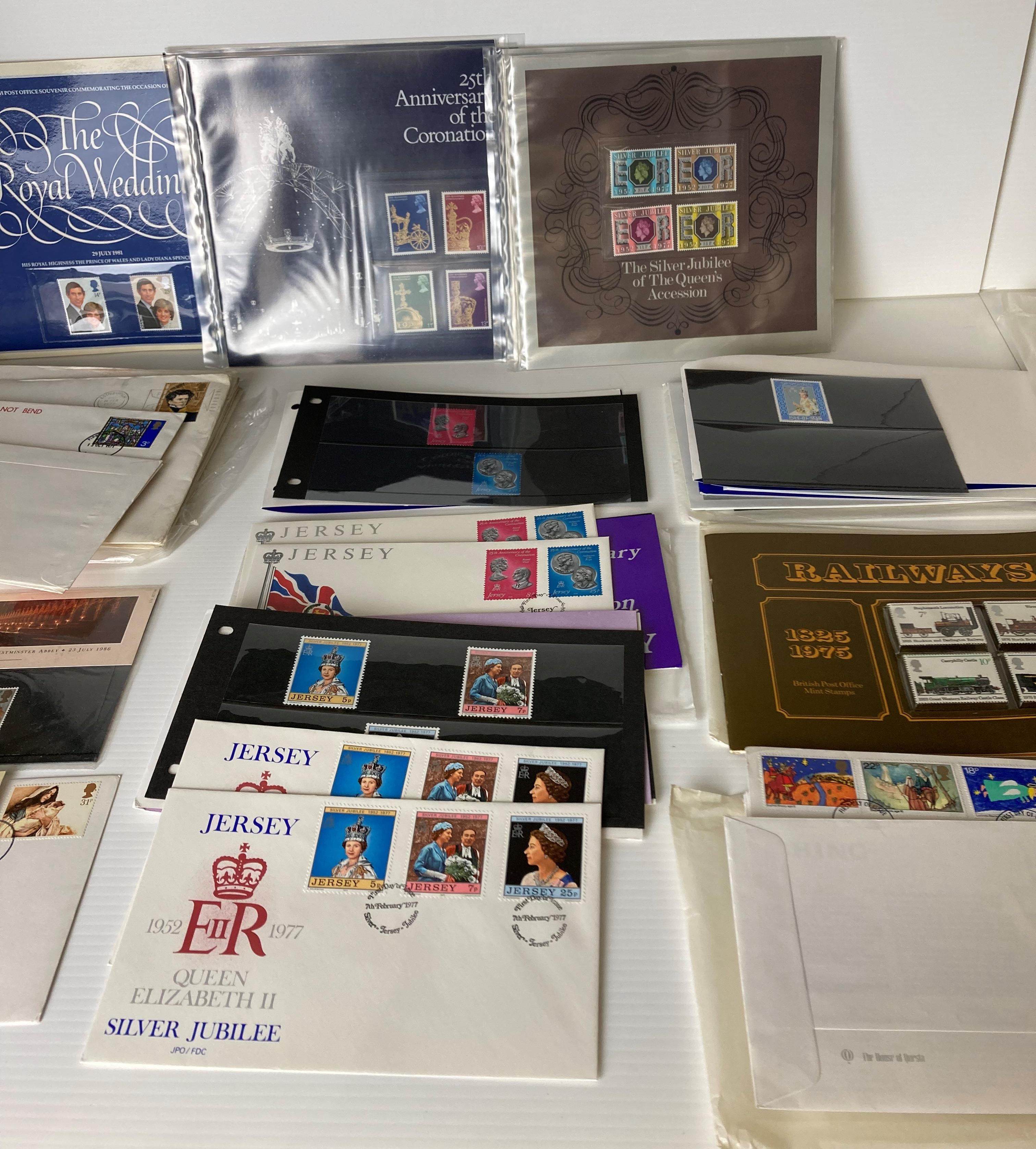 Contents to box - approximately twenty assorted packs of Royalty Mint stamp packs and assorted - Image 3 of 4