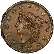 USA - Coronet Cent 1834,