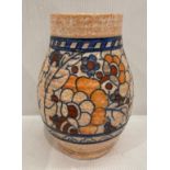 Crown Ducal Charlotte Rhead signed vase,