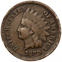 USA - Indian Head Cent, 1870,
