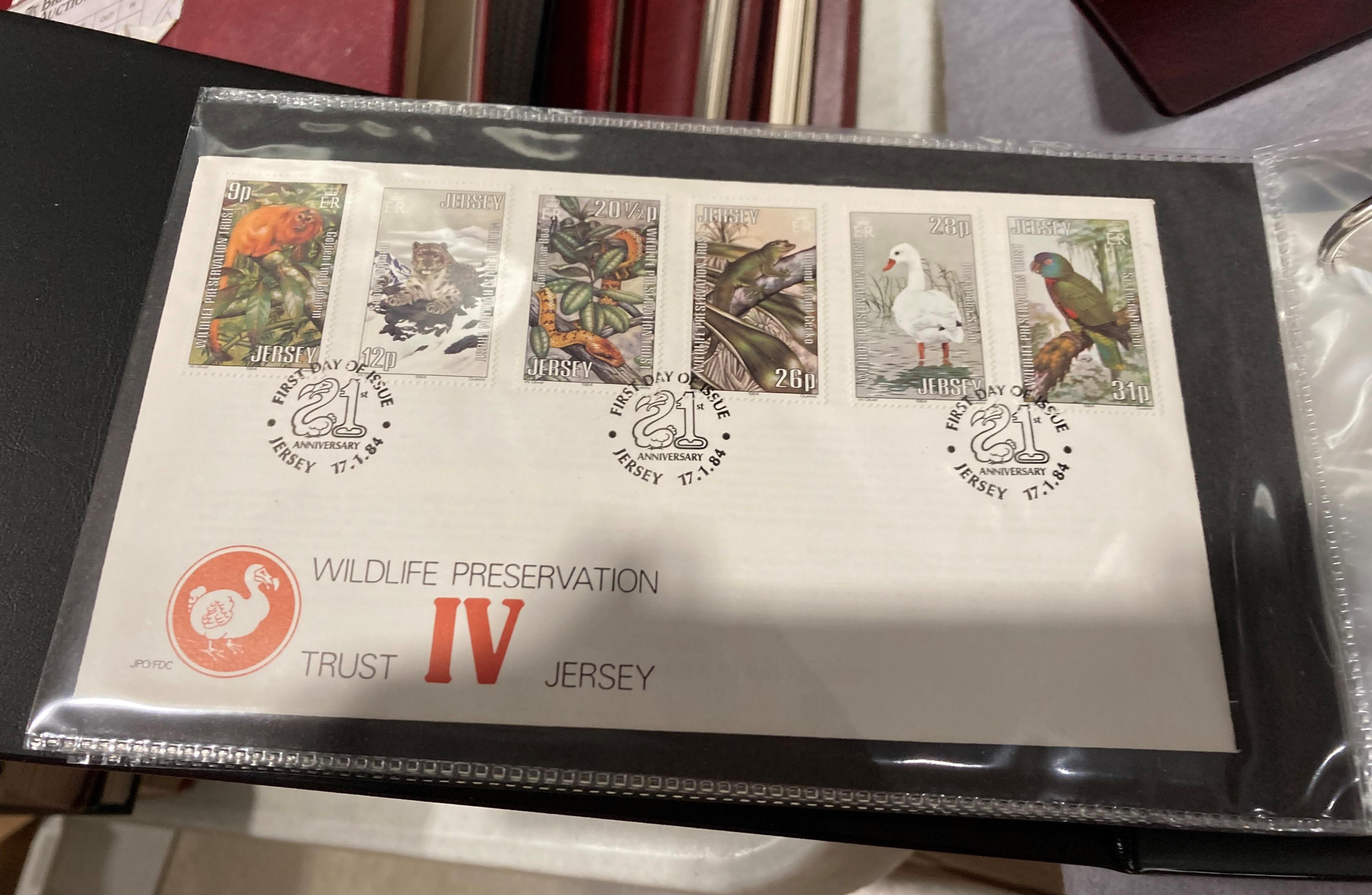Seven various albums - GB & Jersey First Day Covers, New Zealand First Day Covers, - Image 18 of 18