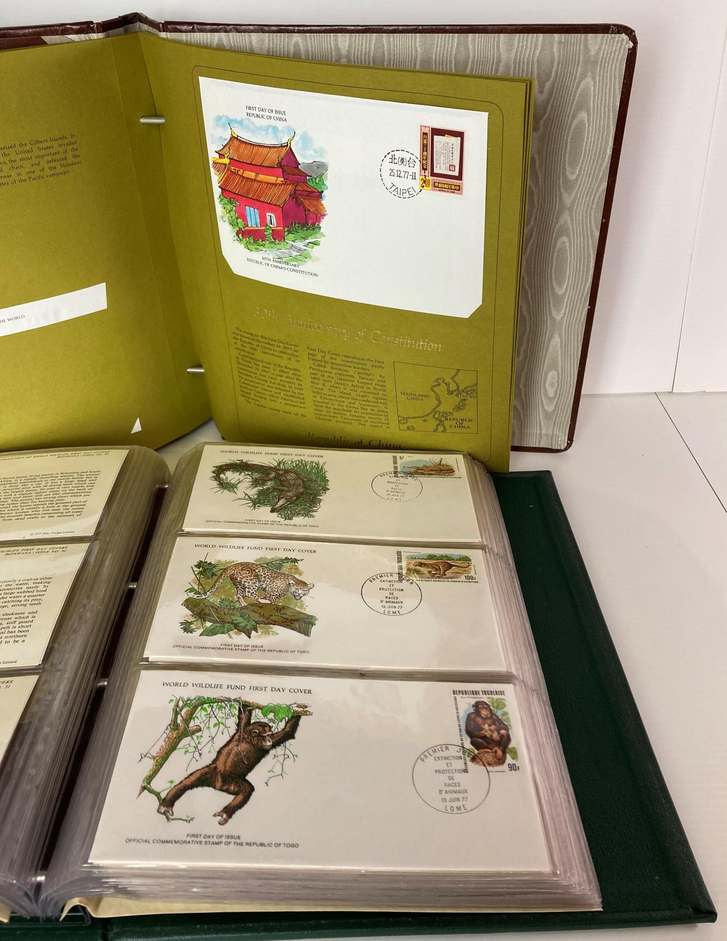 'The Official Collection of World Wildlife First Day Covers' (1976) with authenticity by Franklin - Image 4 of 5