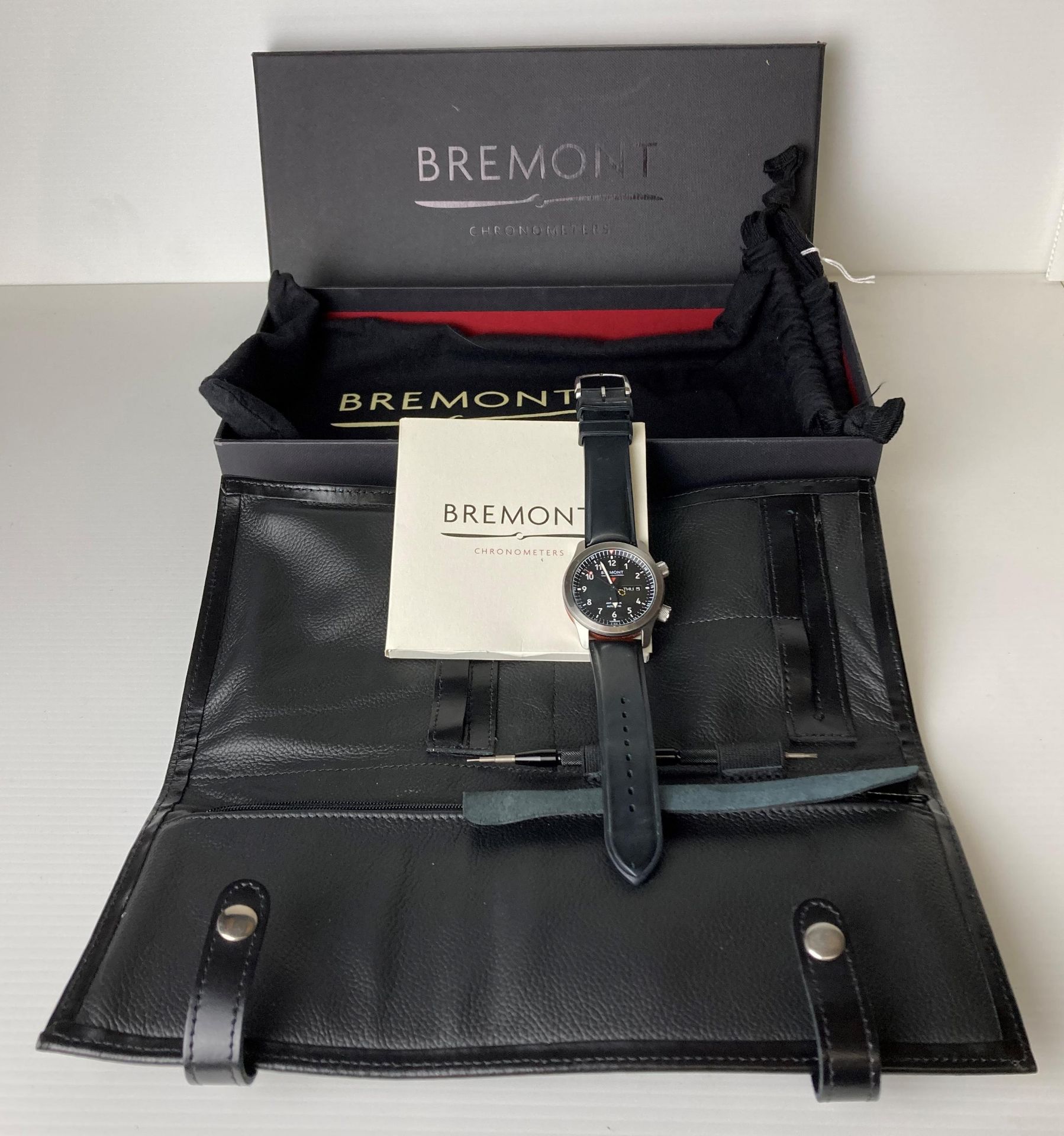 A Bremont chronometer model: MB11-BK/OR,