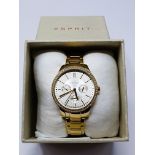 An Esprit wristwatch and a Puma wristwatch,