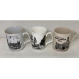 Three Wakefield related cups including H M Prison 1995, Cathedral,