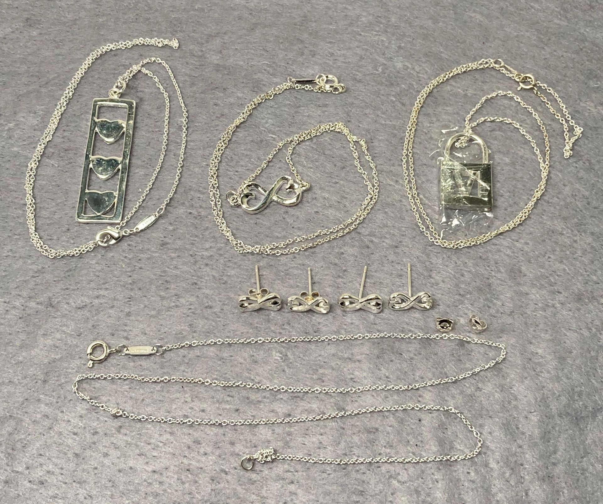Six assorted Sterling Silver (.