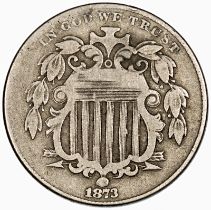 USA - Shield Nickel 1873,