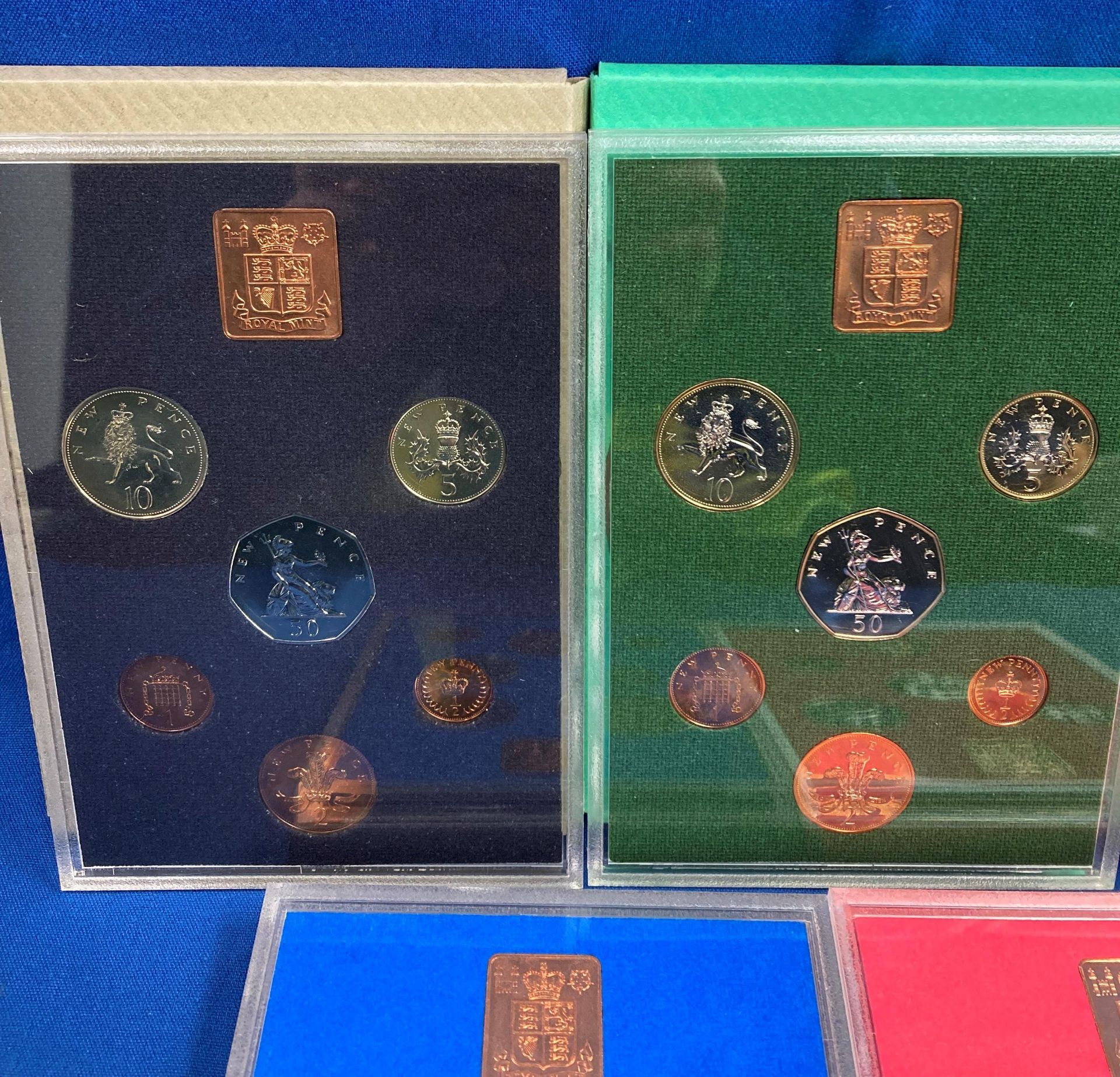 Five sets of Royal Mint 1972-1976 Coinage of Great Britain & Northern Ireland (saleroom location: - Image 2 of 5