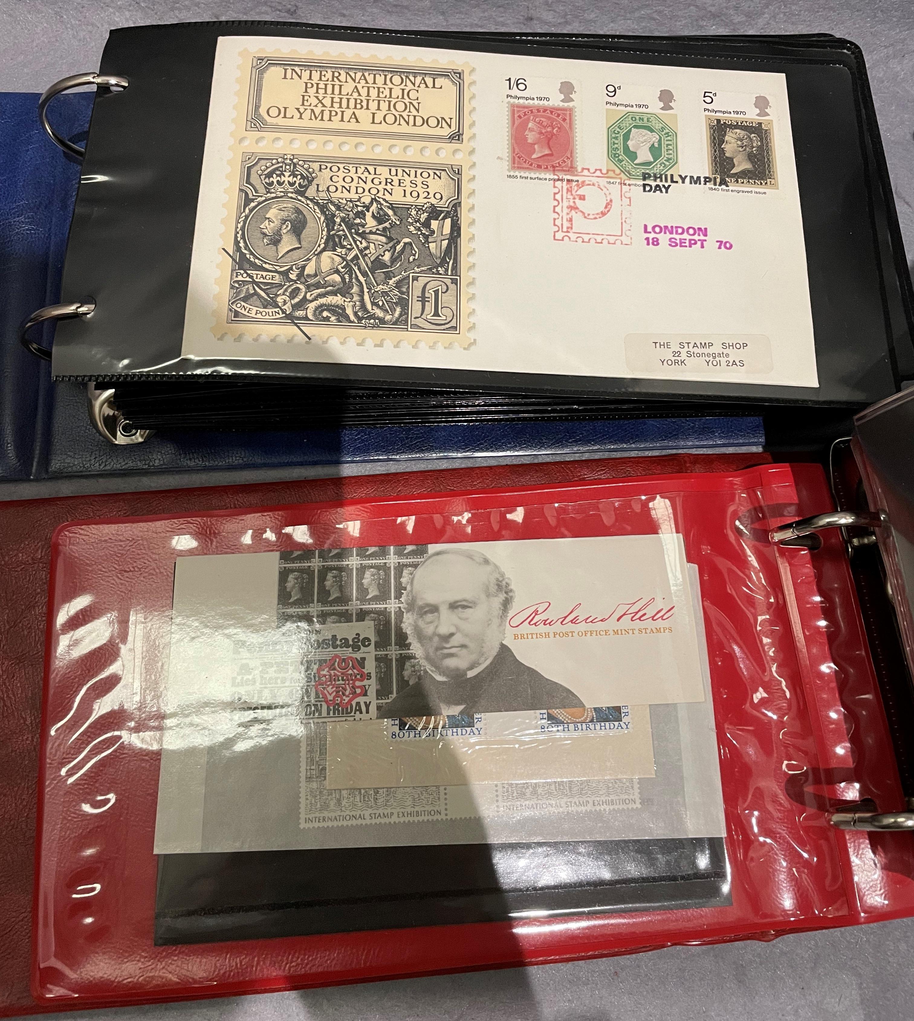 Contents to two stamp albums - approximately seventy assorted Mint stamp packs including Royal - Image 4 of 4