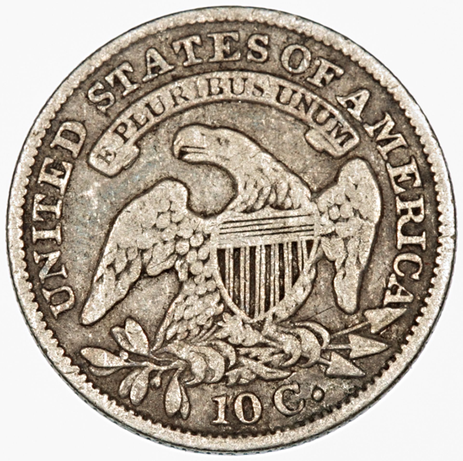 USA - Liberty Cap Dime 1832, - Image 2 of 2