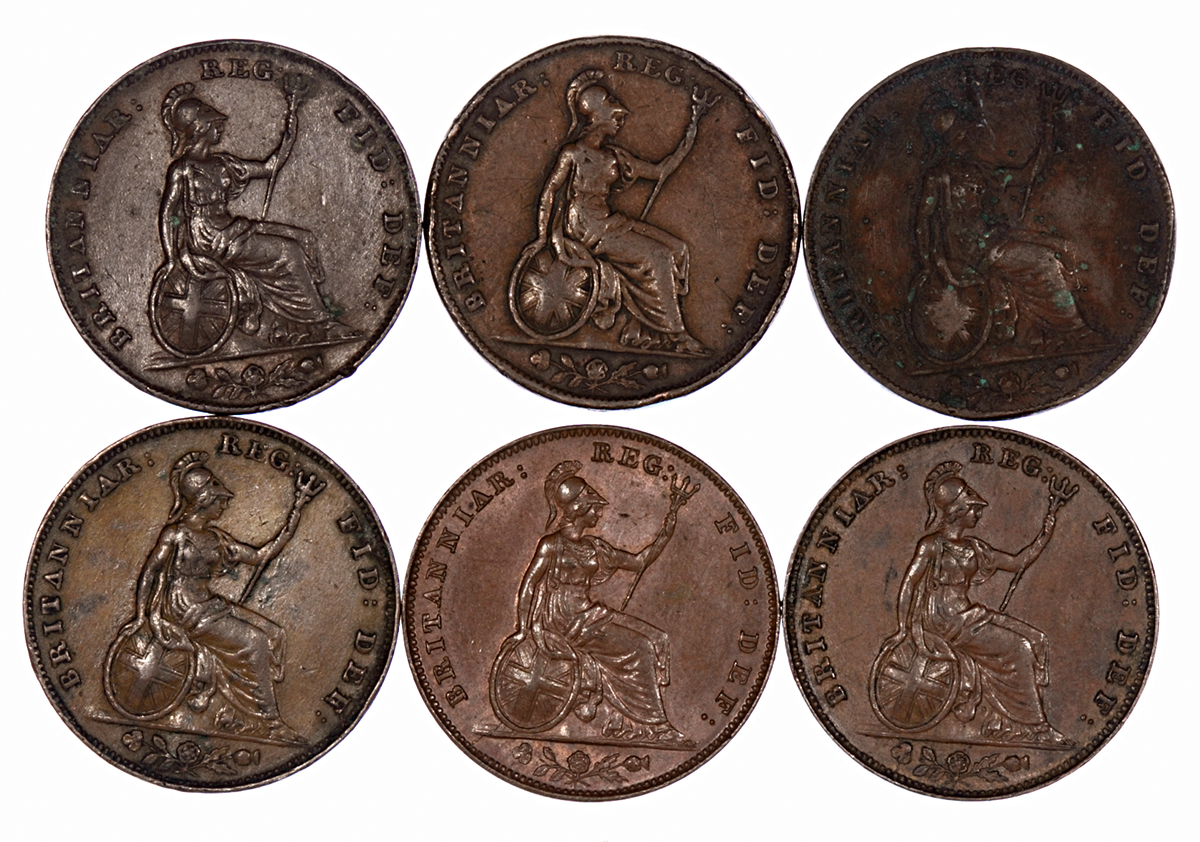 UK - Victoria Copper Farthing Collection, - Image 8 of 8