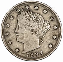 USA - Liberty Nickel 1894,