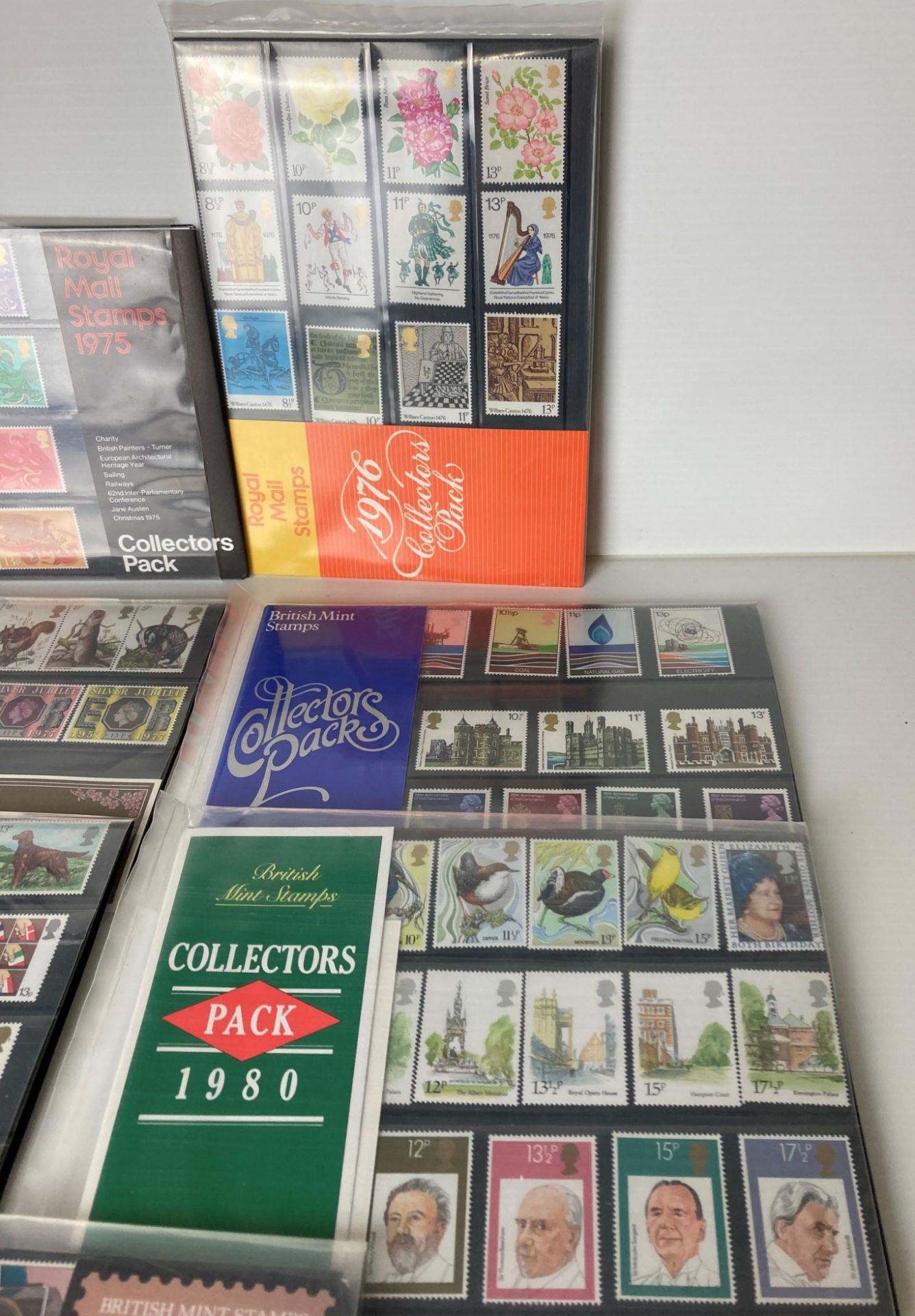 Seven Royal Mail & British Mint Stamp Collectors' Packs, - Image 3 of 4