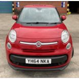 FIAT 500L POP STAR MULTI-JET 1.2 MPV - DIESEL - RED. On the instructions of: A retained client.