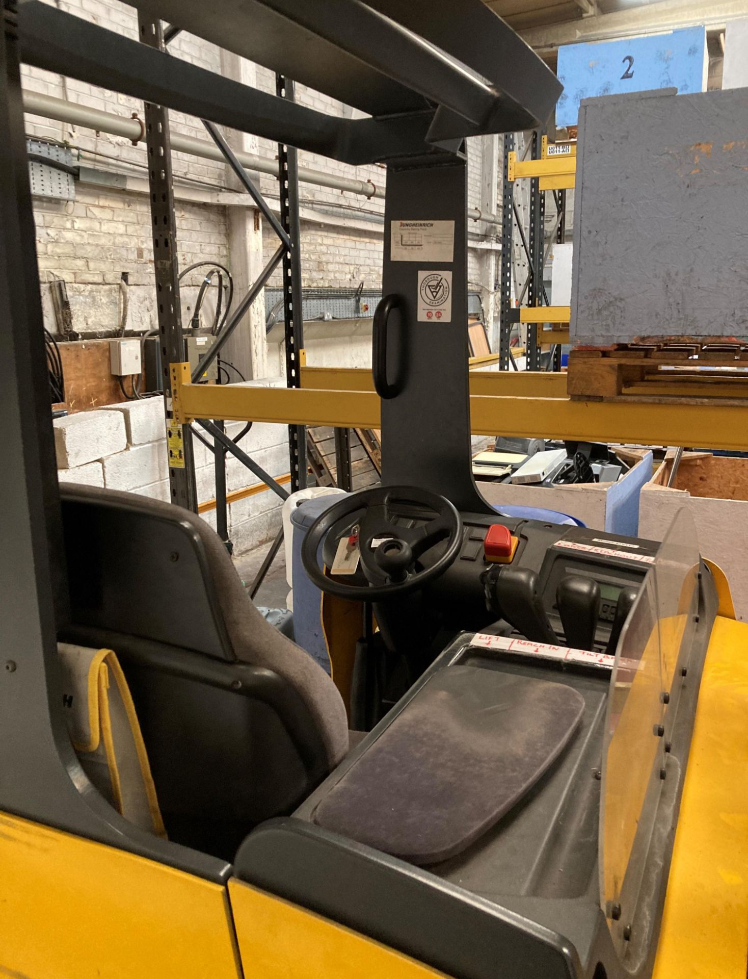 JUNGHEINRICH ELECTRIC FORKLIFT. On the instructions of: A retained client. - Image 2 of 6