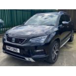 SEAT ATECA (YOM 2019) FR SPORT TSi 4 DRIVE 2.0 five door hatchback - petrol - black.