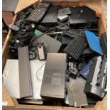 Contents to crate - large quantity of computer equipment including laptops (Lenovo, HP, etc),