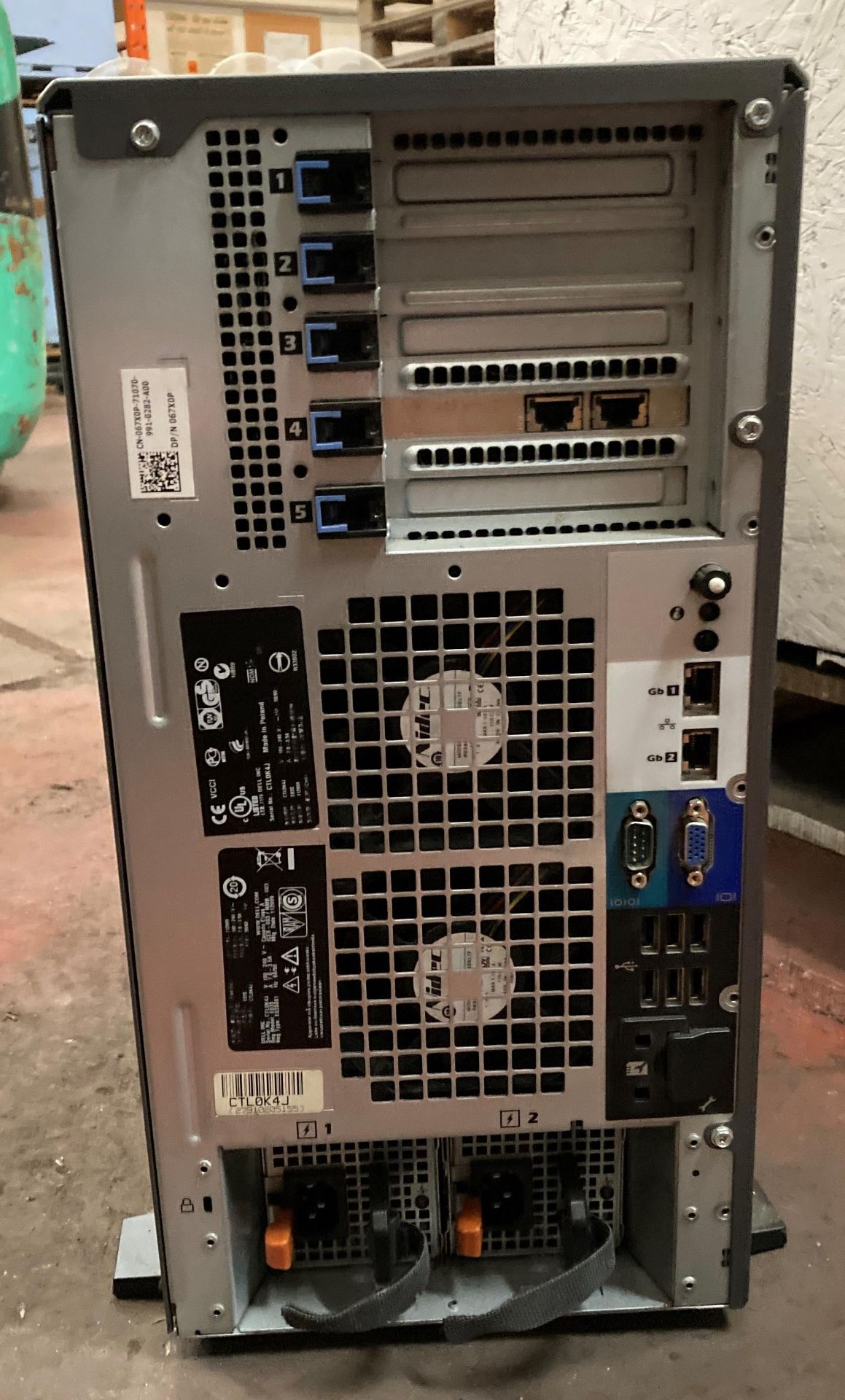 Dell Power Edge T610 server (collection address: Unit 6A, Church Street, Mexborough, - Image 2 of 2