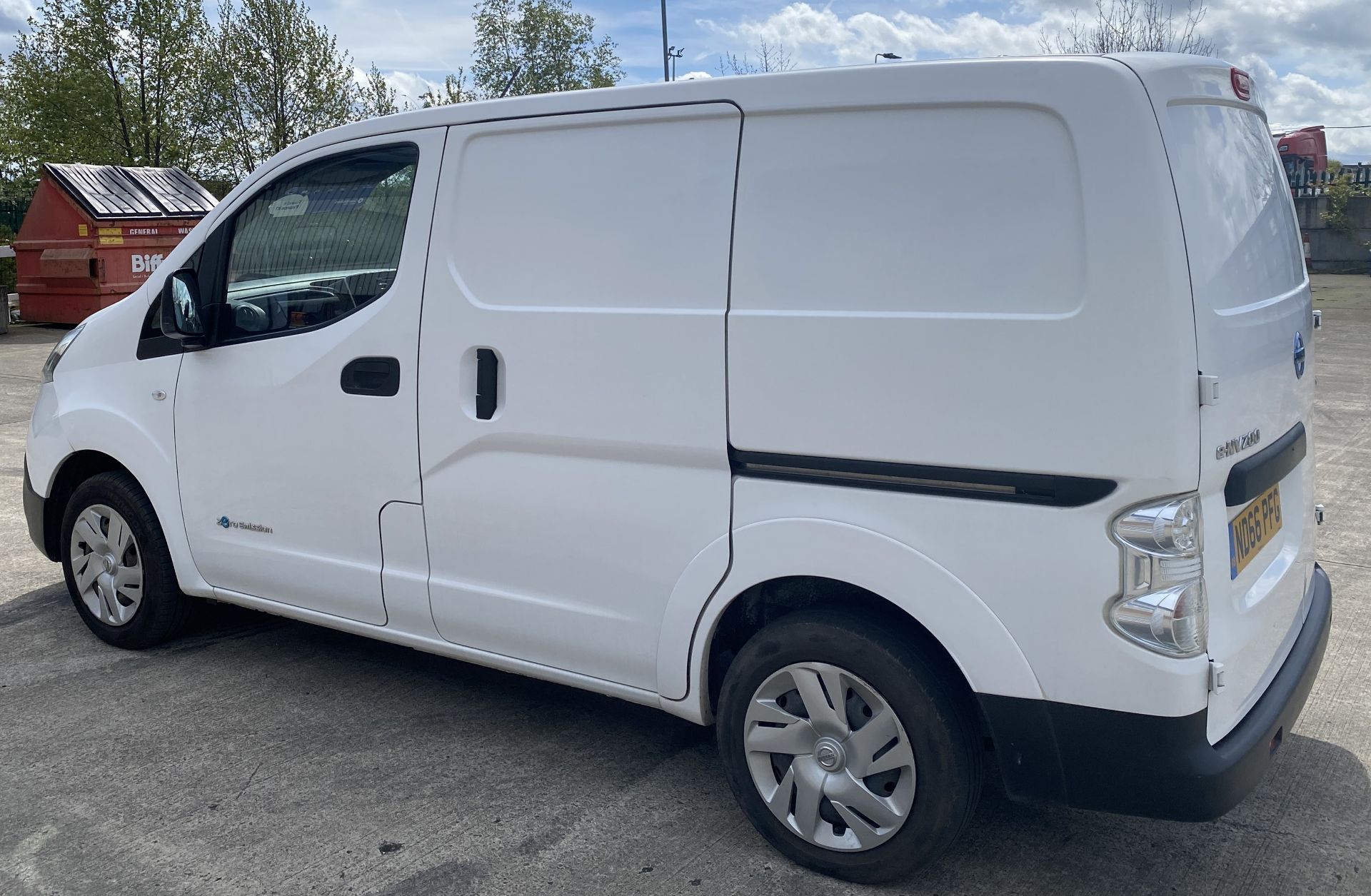 NISSAN E-NV200 ACENTA RAPID PANEL VAN - electric - white. - Image 6 of 25